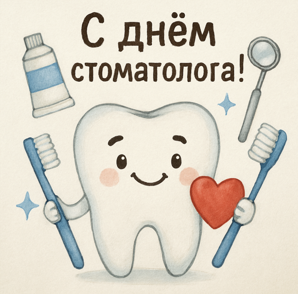 Фото Международный день стоматолога: открытки к празднику 4